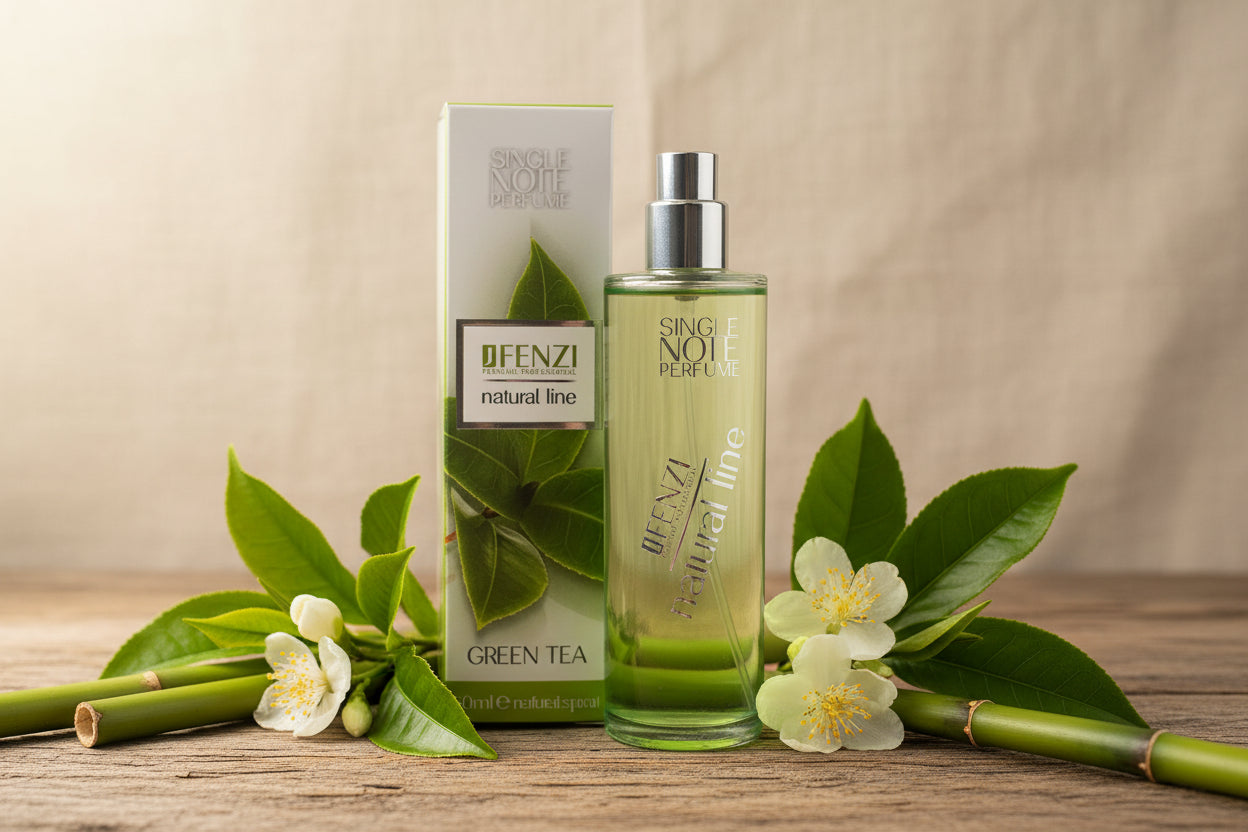 Perfumy naturalne zielona herbata