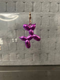 Brelok / Zawieszka Balloon Dog – Metaliczny Piesek - Mix Kolorów