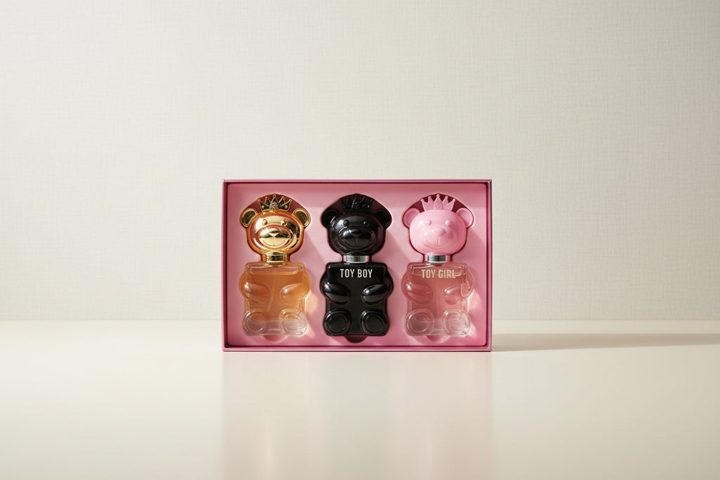TOY TOUCH – Królewski Zestaw Perfum w Kultowych Flakonach Teddy Bear